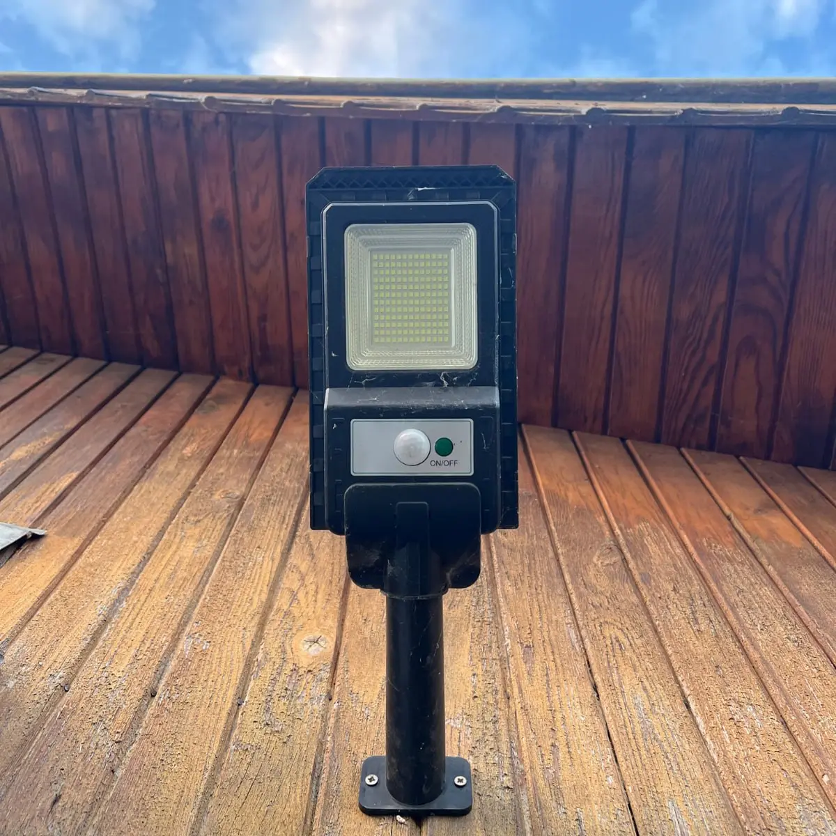 УЛИЧНА СОЛАРНА LED ЛАМПА 115W SHARKLIGHT (Copy) - Image 2